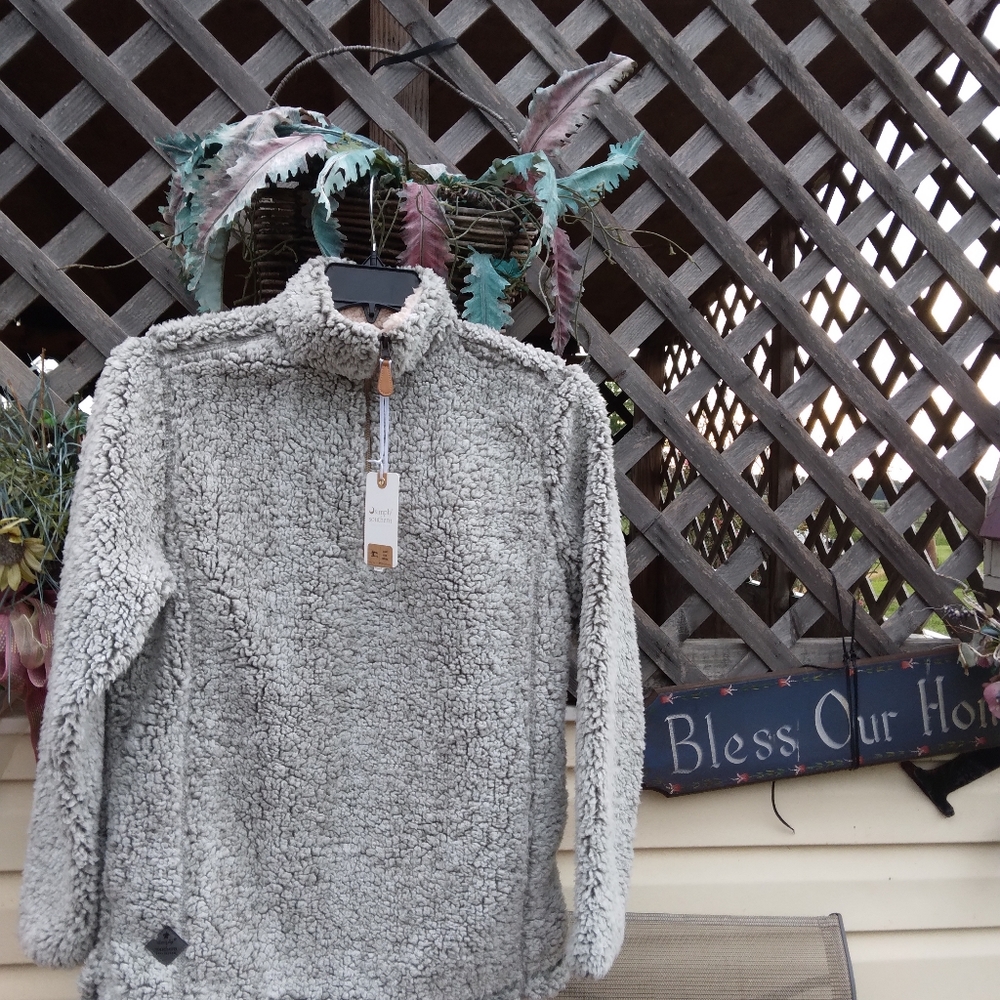 Nwts simply southern fleece pullover